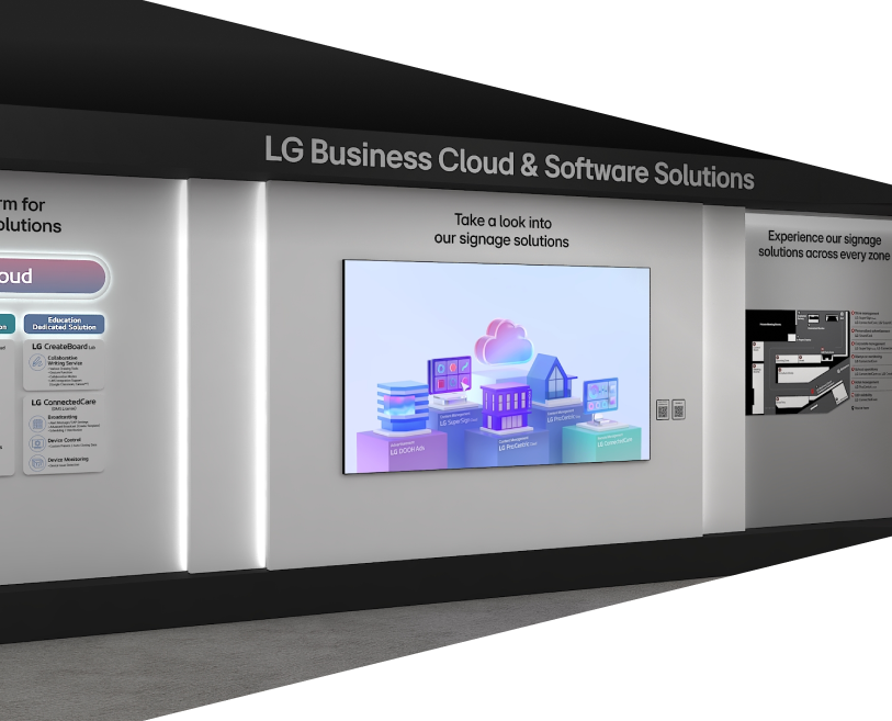 LG Business solutions Booth info