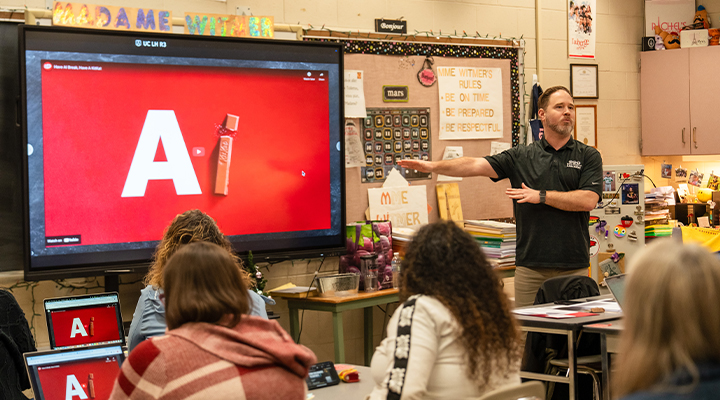 LG CreateBoard interactive display by LG Electronics supports digital learning at the School District of Lancaster.